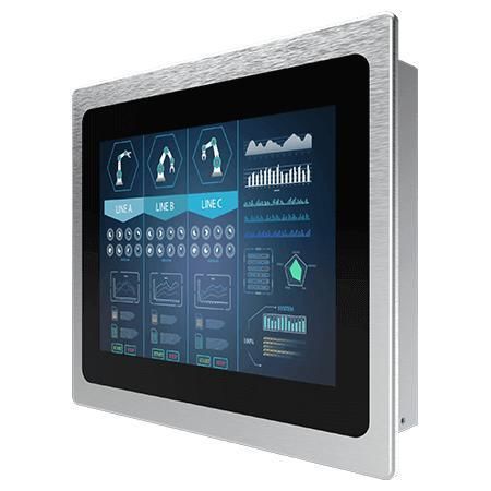 Монитор с мультисенсорным экраном - R10L100-PPT2OD - Winmate, Inc. - с проекционно-емкостной технологией / с емкостным сенсорным экраном PCAP / сенсорный экран