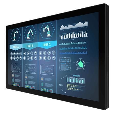 Монитор с мультисенсорным экраном - W43L100-PCA1OD - Winmate, Inc. - с многоточечным сенсорным экраном / с проекционно-емкостной технологией / с емкостным сенсорным экраном PCAP