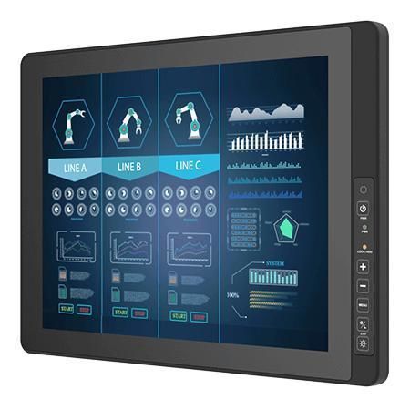 Монитор LCD - R15L100-VMC3-P(HB) - Winmate, Inc. - с мультисенсорным экраном / с проекционно-емкостной технологией / с резистивным сенсорным экраном на 5 проводах