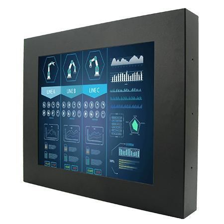 Монитор LCD/TFT - S17L500-RMM1 - Winmate, Inc. - с резистивным сенсорным экраном / для аффиширования / для интерфейса HMI