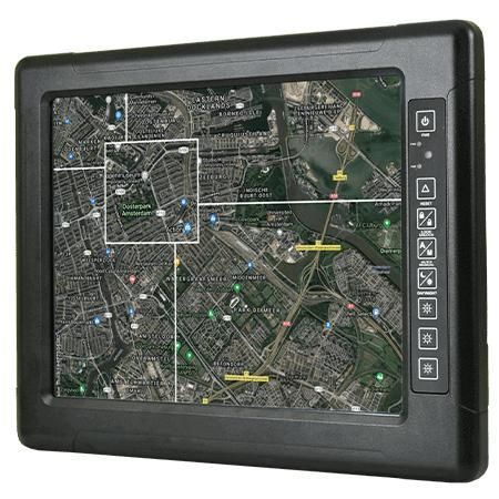 Монитор с резистивным сенсорным экраном - R15L100-MLA3HB - Winmate, Inc. - с резистивным сенсорным экраном на 5 проводах / с сенсорным экраном / для транспортного средства