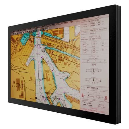 Монитор с мультисенсорным экраном - W43L100-MRA2FP - Winmate, Inc. - с многоточечным сенсорным экраном / с проекционно-емкостной технологией / с емкостным сенсорным экраном PCAP