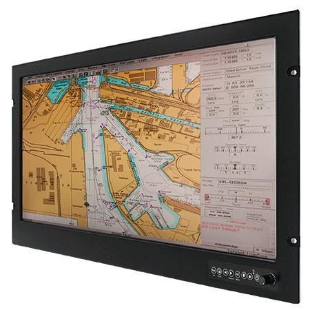 Монитор с резистивным сенсорным экраном - W24L100-MRA1HB - Winmate, Inc. - морской / 24" / 1920x1080