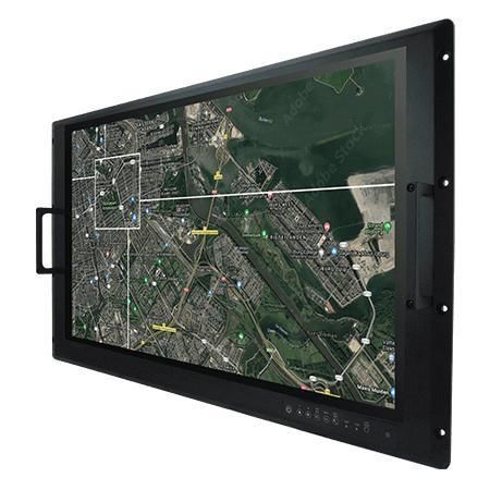 Монитор с мультисенсорным экраном - W32L100-MLA3FP - Winmate, Inc. - с проекционно-емкостной технологией / с емкостным сенсорным экраном PCAP / 32"