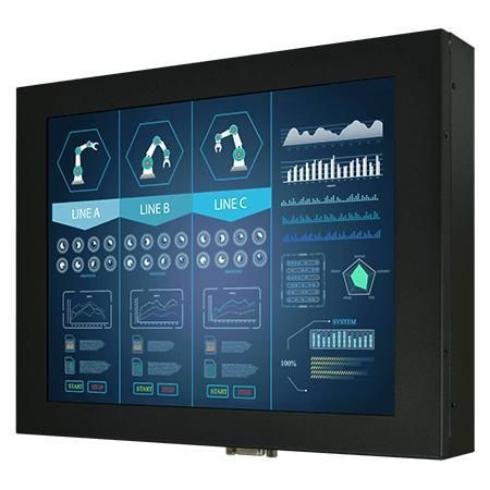 Монитор LCD - R10L600-CHP1TR - Winmate, Inc. - с резистивным сенсорным экраном / с проекционно-емкостной технологией / промышленный