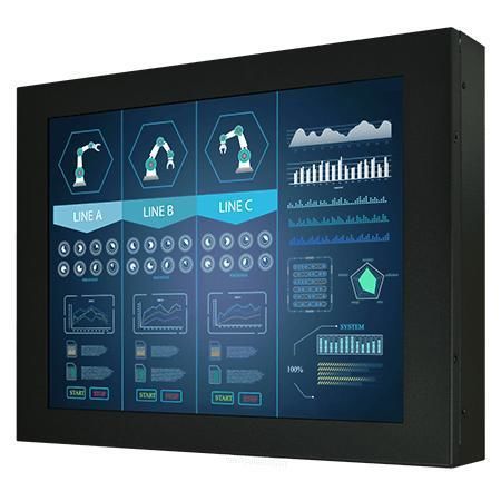 Монитор TFT - R10L100-CHT2 - Winmate, Inc. - с резистивным сенсорным экраном / для промышленных машин / для интерфейса HMI