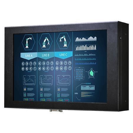 Монитор LCD - W10L100-CHH2 - Winmate, Inc. - с резистивным сенсорным экраном / с емкостным сенсорным экраном / промышленный