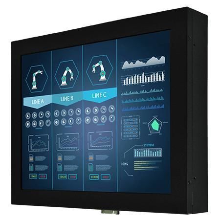 Монитор TFT - R12T600-CHL1 - Winmate, Inc. - с резистивным сенсорным экраном / для промышленности / для аффиширования