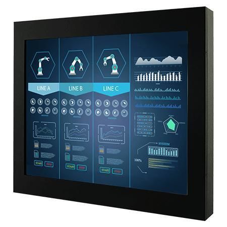 Монитор LCD - R15L100-CHA1 - Winmate, Inc. - сенсорный / с резистивным сенсорным экраном / промышленный