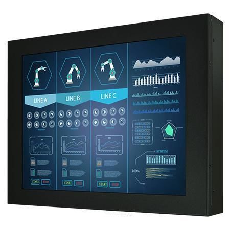 Монитор с резистивным сенсорным экраном - R15L100-CHC3HB - Winmate, Inc. - промышленный / низкого давления / для интерфейса HMI
