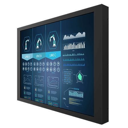 Монитор LCD - R21L100-CHM1 - Winmate, Inc. - с резистивным сенсорным экраном / промышленный / 21,3"