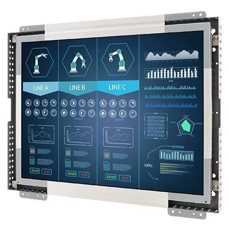 Монитор LCD - R15L100-OFA1 - Winmate, Inc. - с резистивным сенсорным экраном / для видеосвязи / для интерфейса HMI