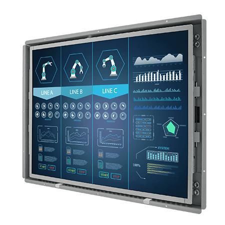 Монитор LCD - R19L300-OFA1HB - Winmate, Inc. - с резистивным сенсорным экраном / промышленный / 19"