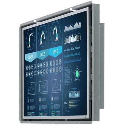Монитор LCD - R19L300-OFM1 - Winmate, Inc. - с резистивным сенсорным экраном / для видеосвязи / для интерфейса HMI