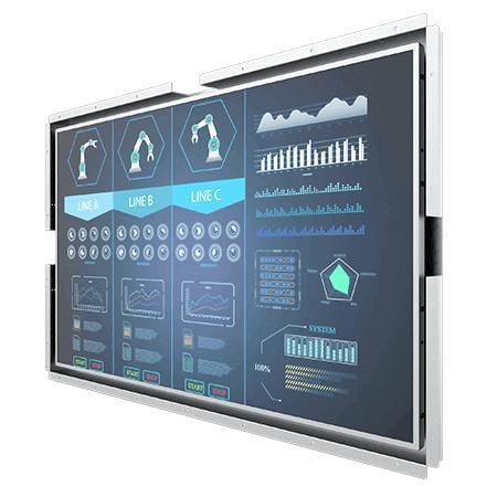 Монитор LCD - W43L300-OFA2HB - Winmate, Inc. - для видеосвязи / для промышленных машин / для интерфейса HMI