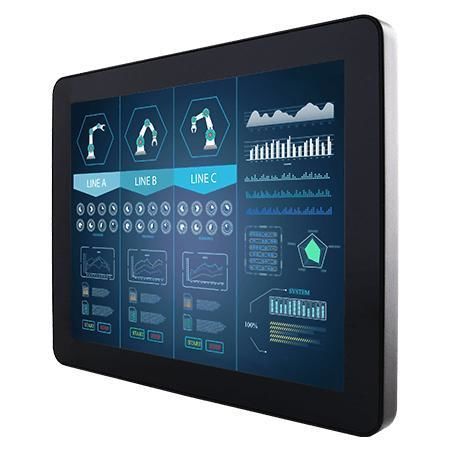 Монитор LCD - R10L100-PCT2(HB) - Winmate, Inc. - с мультисенсорным экраном / с емкостным сенсорным экраном PCAP / промышленный