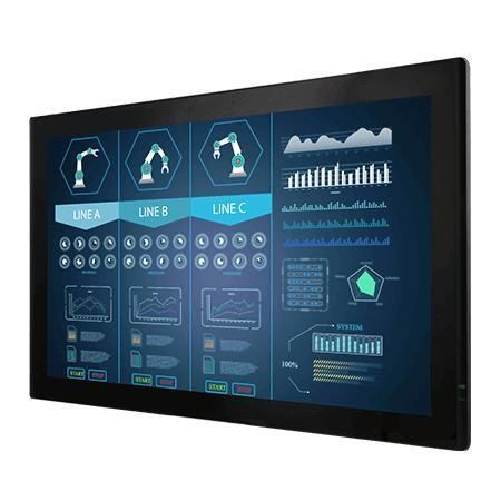 Монитор с многоточечным сенсорным экраном - W32L100-PTA3 - Winmate, Inc. - с емкостным сенсорным экраном PCAP / промышленный / 32"