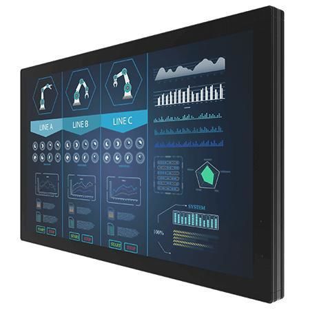Монитор с мультисенсорным экраном - W43L100-PCA3 - Winmate, Inc. - с емкостным сенсорным экраном PCAP / промышленный / для видеосвязи