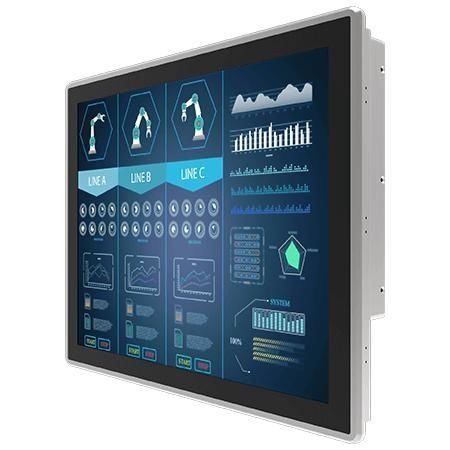 Монитор LCD - R17L100-PPM1 - Winmate, Inc. - с многоточечным сенсорным экраном / с емкостным сенсорным экраном PCAP / для аффиширования