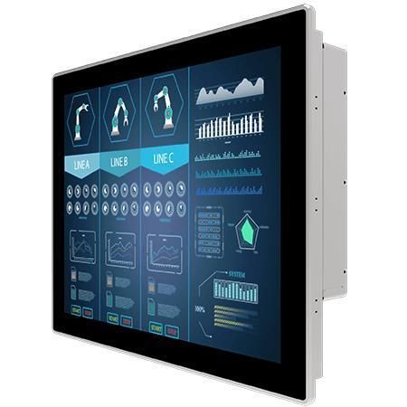Монитор с мультисенсорным экраном - R19L300-PPA1HB - Winmate, Inc. - с проекционно-емкостной технологией / с емкостным сенсорным экраном PCAP / 19"
