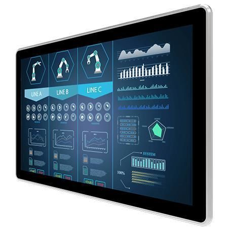 Монитор LCD - W22L100-PPA3 - Winmate, Inc. - с мультисенсорным экраном / с проекционно-емкостной технологией / промышленный