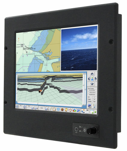 Панельный ПК с сенсорным экраном - R12ID3S-MRM2 - Winmate, Inc. - 12" / Intel® Atom N2600 / 800x480