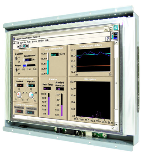 Монитор LCD - R12T600-OFL1HB - Winmate, Inc. - со светодиодной подсветкой / для торговой точки / для внешнего использования