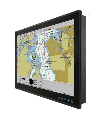 Панельный ПК для использования на морских судах - W26IH3S-MRA1FP - Winmate, Inc. - TFT LCD / с емкостным сенсорным экраном / с мультисенсорным экраном