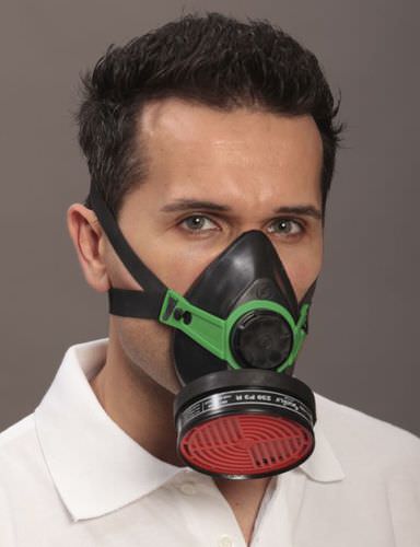 Защитная полумаска - Polimask 230 - EKASTU Safety - монофильтр / с винтовым соединением