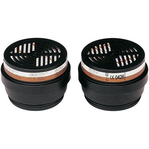Газовый фильтр - 200 A1-P3R D - EKASTU Safety - с картриджем / для респираторной маски