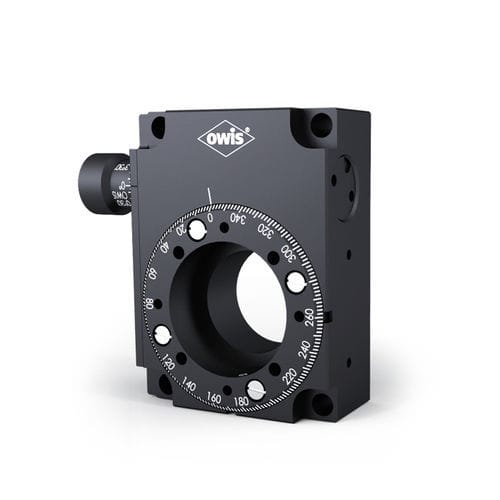 Ротационный координатный стол - DT 40-D25 - OWIS GmbH - с ручным управлением / 1 ось / сверхточный