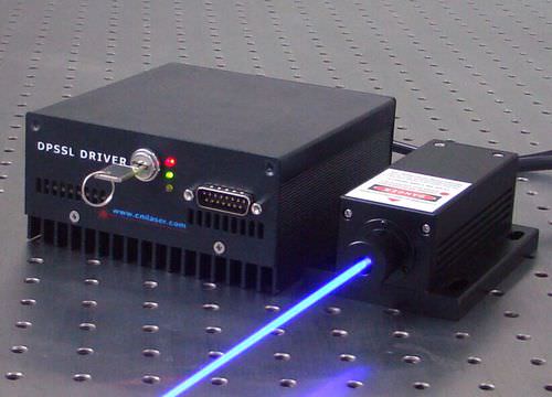 Лазер непрерывной волны - MDL-III-445 - Changchun New Industries Optoelectronics Tech.Co., - твердотельный / синий / компактный