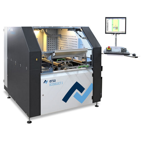 Установка для выборочной пайки мягким припоем с миниволной - ECOSELECT 1 - Ersa GmbH - автоматическая / непрерывного действия / для печатной платы