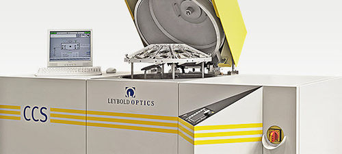 Машина для нанесения покрытий с помощью пучка ионов - CCS series - Bühler Leybold Optics - тонких слоев / вакуумная / для глазных линз