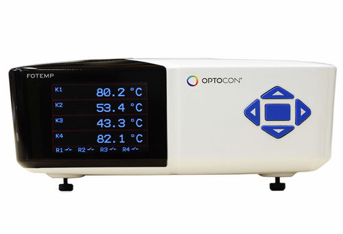Оптоволоконный термометр - FOTEMP1-4 - Optocon AG - цифровой / настольный / промышленный