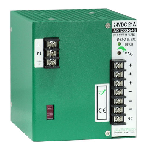 Источник электропитания на DIN-рейке - AD1500S series - Acro Engineering inc. - AC/DC / с двумя выходами / прочный