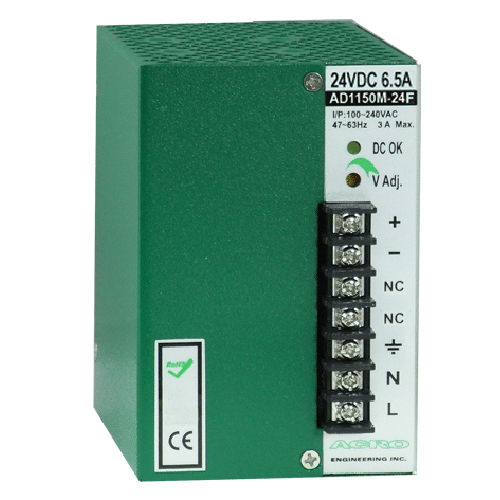Источник электропитания на DIN-рейке - AD1150MF series - Acro Engineering inc. - AC/DC / с несколькими выходами / для пульта управления