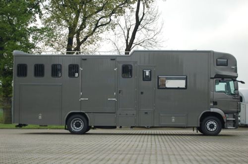 Транспортный грузовой автомобиль - EQUIPE S series - Böckmann - для лошадей / двухосный