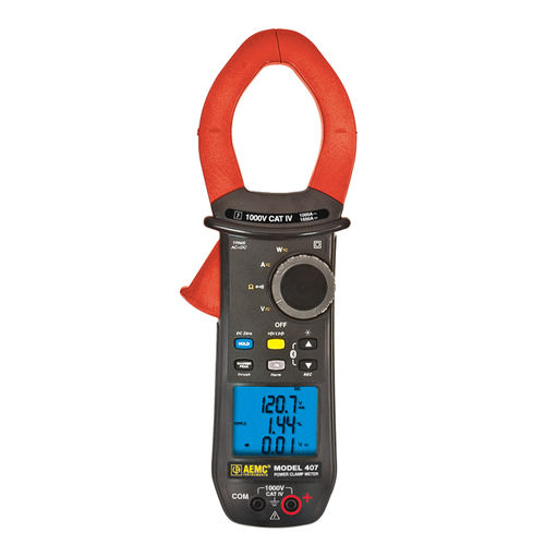 Цифровой мультиметр-зажим - 407 - AEMC Instruments - переносной / 1000 В / 1000 A
