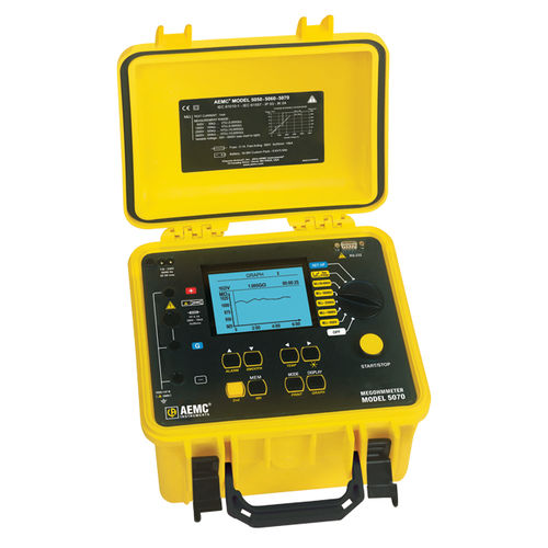 Тестер сопротивления изоляции - 5070  - AEMC Instruments - для печати и этикеток
