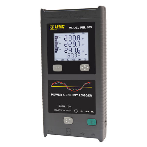 Регистратор данных мощность - PEL 103 - AEMC Instruments - энергия / USB / технология Bluetooth