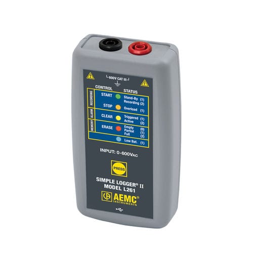 Регистратор событий регистратор - L261 - AEMC Instruments - тока / 1 канал / USB