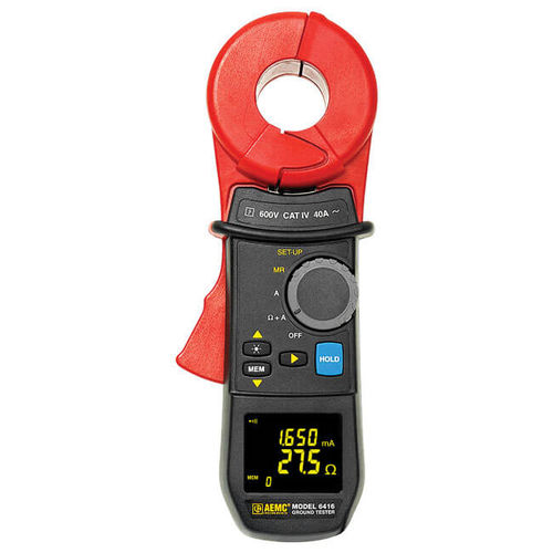 Тестер непрерывности - 6416 - AEMC Instruments - импеданса / сопротивления заземлению / массовый