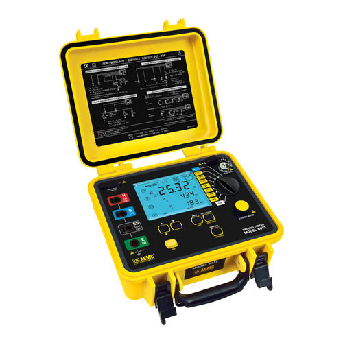Тестер удельного сопротивления грунта - 6472 - AEMC Instruments - сопротивления заземлению / сопротивления заземления / массовый