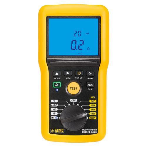 Цифровой мегомметр - 6526 - AEMC Instruments - переносной
