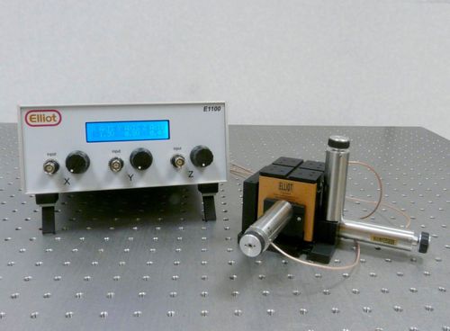 Координатный стол XYZ - MDE625  - Elliot Scientific - пьезоэлектрический / с ручным управлением / 3 оси