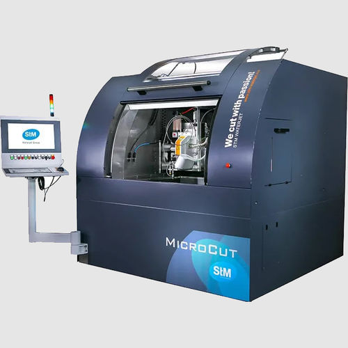 Станок для резки струей воды - MicroCut series - STM Waterjet Group - для металла / для пластиковых материалов / для текстиля
