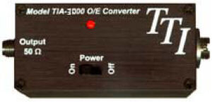 Оптический / электрический преобразователь - TIA-3000 - Scitec Instruments - оптического волокна / быстрый