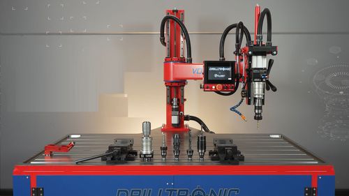 Радиальная дрель - DRILLTRONIC DTM EVO2 VAPS - VOLUMEC® & EASYARM - электрическая / на поворотной стойке