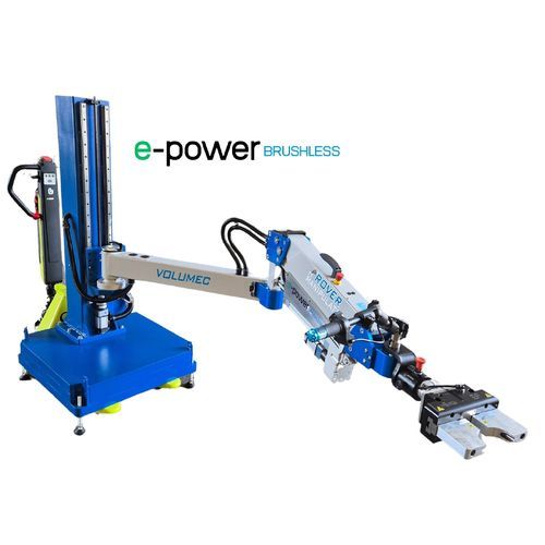 Подвижный манипулятор - ROVER RM01-e - VOLUMEC® & EASYARM - электрический / с захватом / с крюком